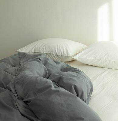 밀키 코튼 베딩_gray