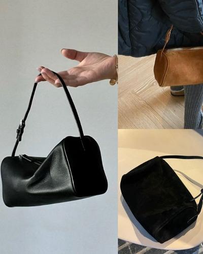 (6차리오더) The Low baguette shoulder bag (4color)