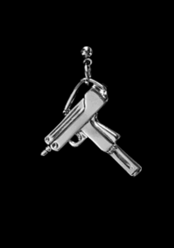 [23077] 건 & 체인 귀걸이 세트 (마지막 수량)