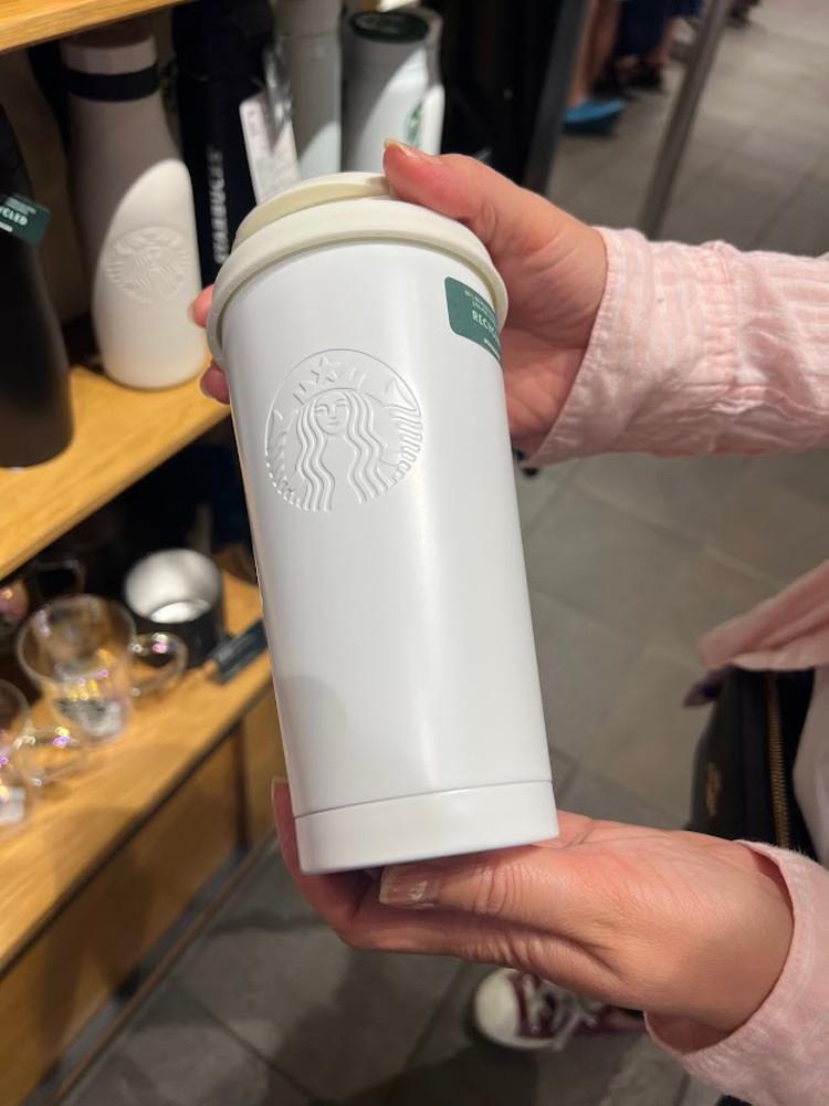 스타벅스 리사이클 스테인레스 TOGO 로고 텀블러 매트 화이트 매트 블랙 473ml 2종 택 1