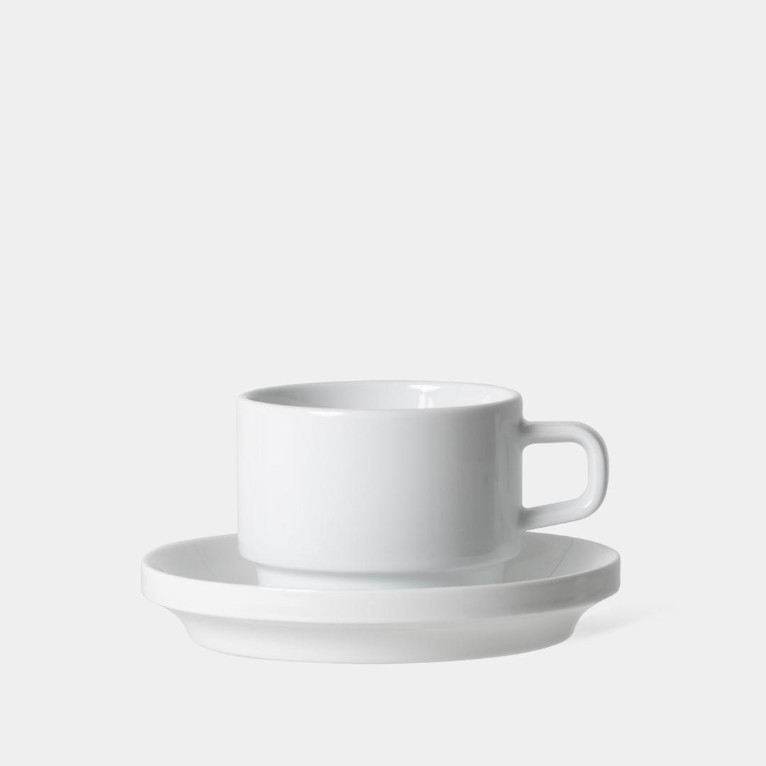 분나 카푸치노 컵 앤 소서, Cappuccino Cup and Saucer / 190ml, 7oz