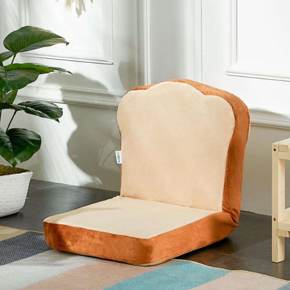 파파시 귀여운 극세사 식빵의자 1인좌식의자