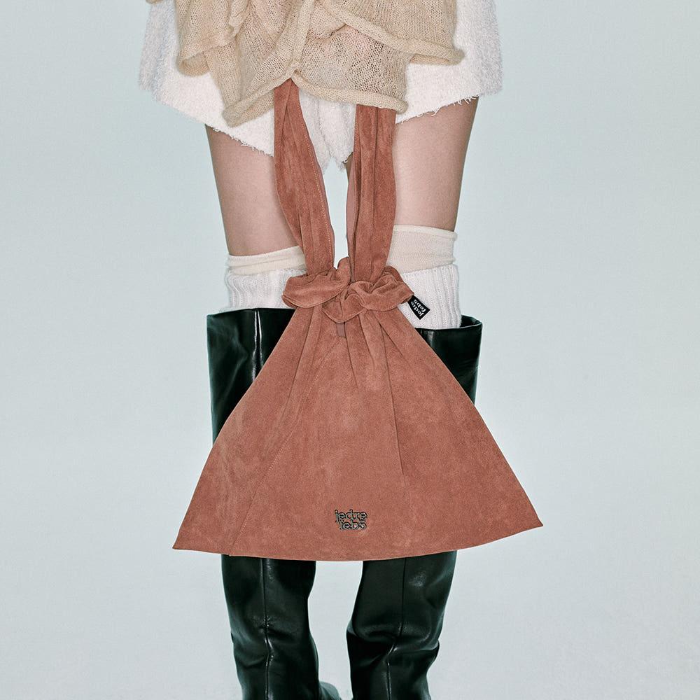 Scrunchie hobo suede 스크런치 호보백 스웨이드 _4colors