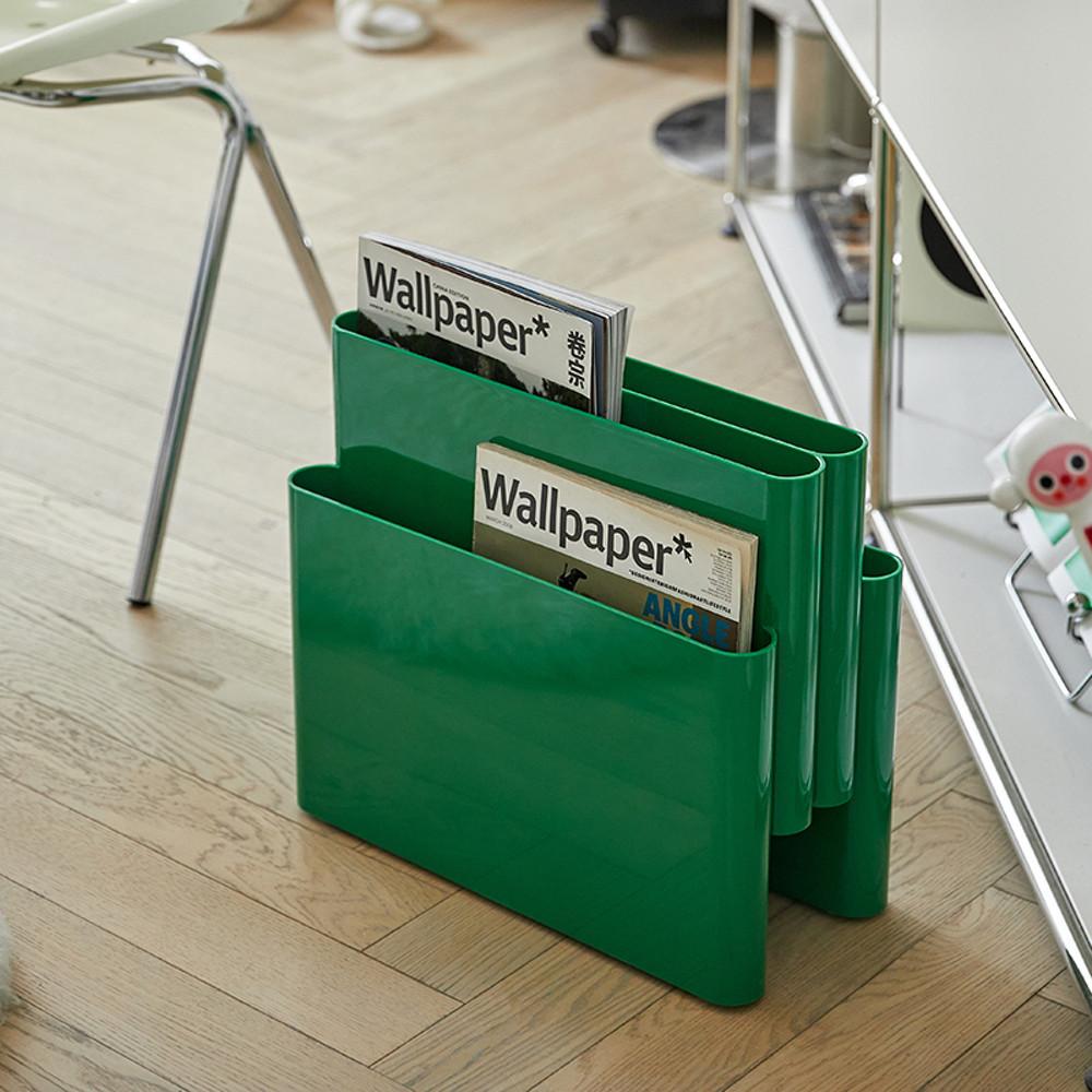 잡지랙 메거진랙 책꽂이 아크릴 미드센추리모던