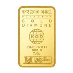 순금 골드바 24K 7.5g 999.9 금시세