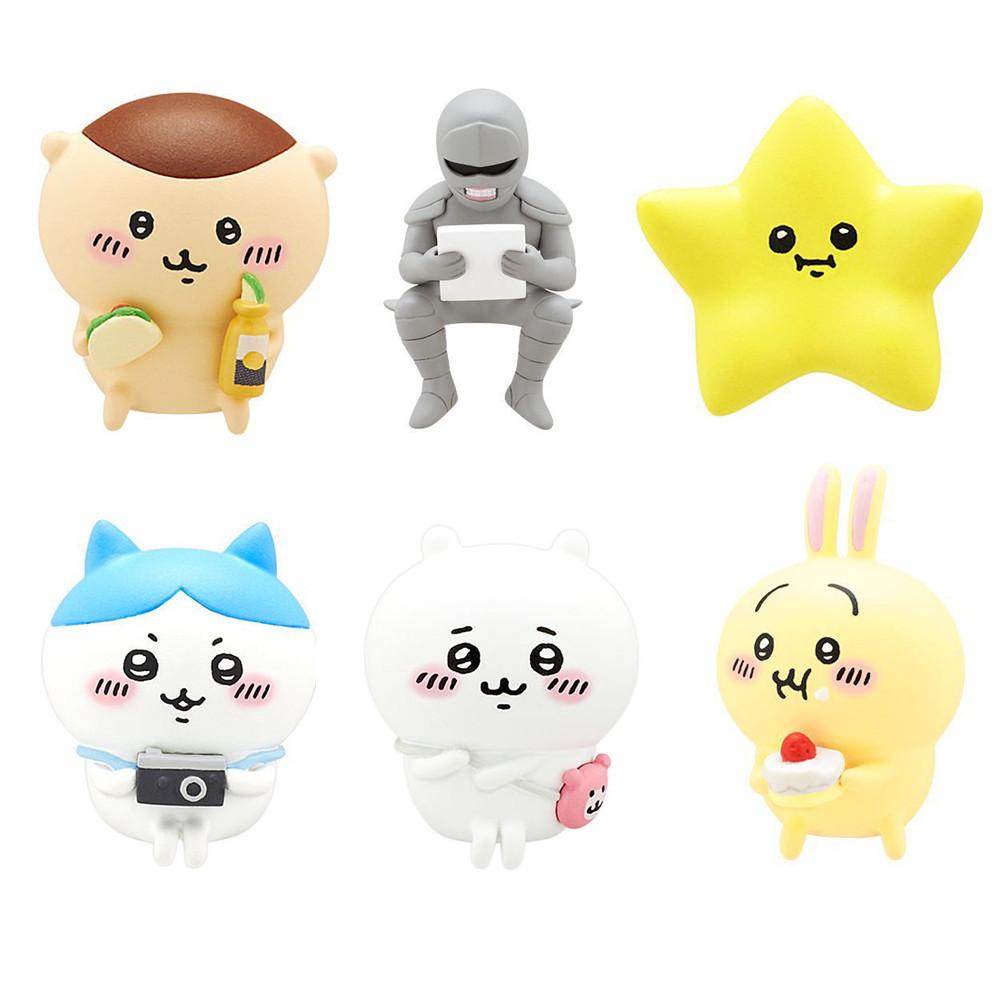 키탄클럽 앉아있는 치이카와 캡슐토이 가챠 / 하치와레 우사기 나가노 먼작귀 농담곰