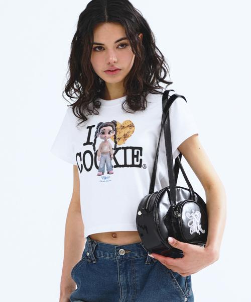 I LOVE COOKIE TEE WHITE