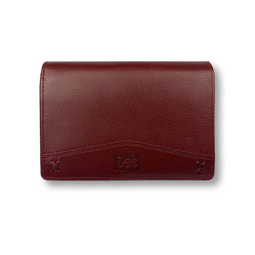 [Lee] 소프트 레더 지갑 카드 동전지갑 중지갑, soft leather wallet