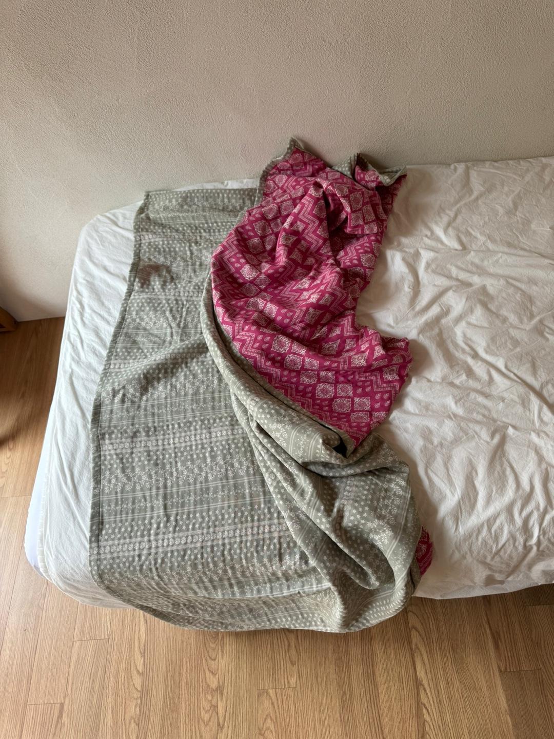 빈티지 양면 블랭킷 ( 2 size )