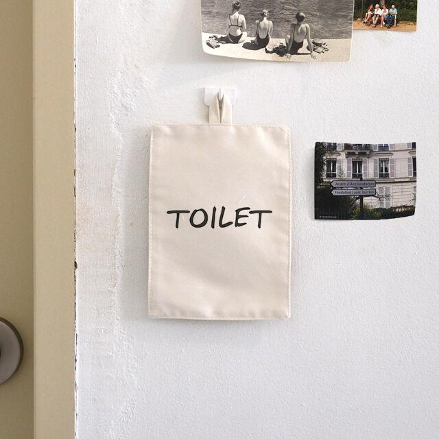 toilet A 스위치가리개 / 화장실 레터링 콘센트커버