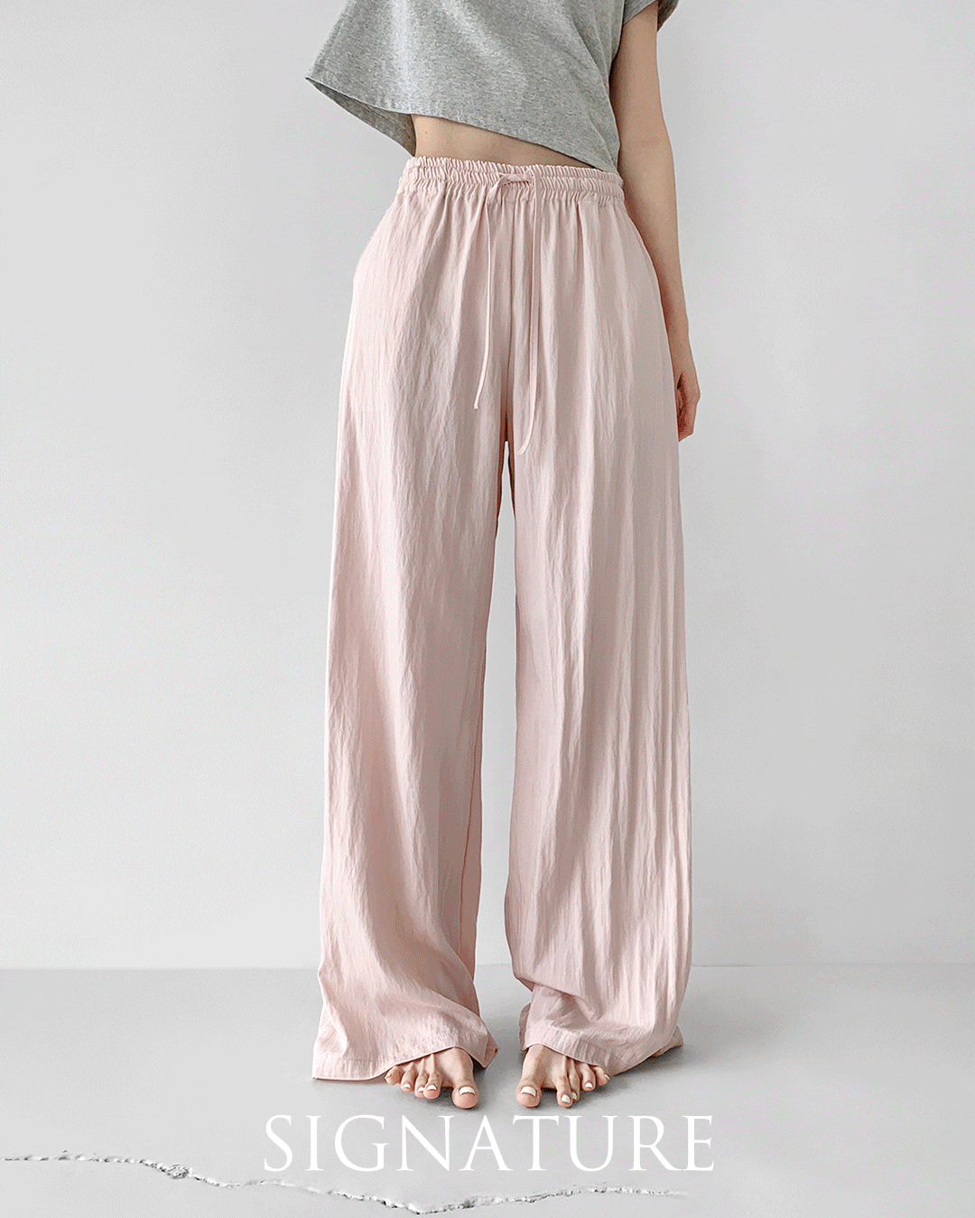 Signature rayon pants