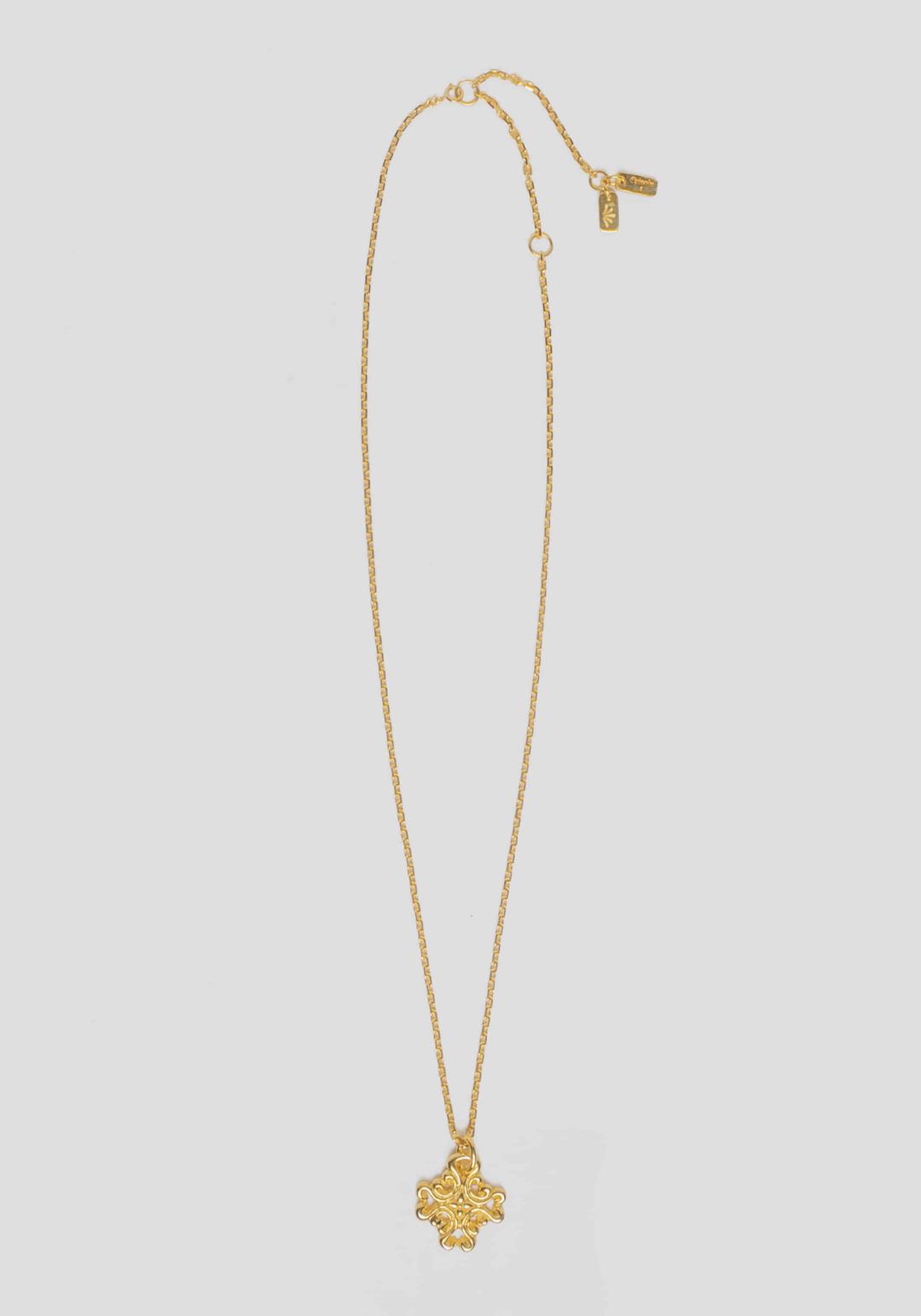 Old Emblem 18k Necklace