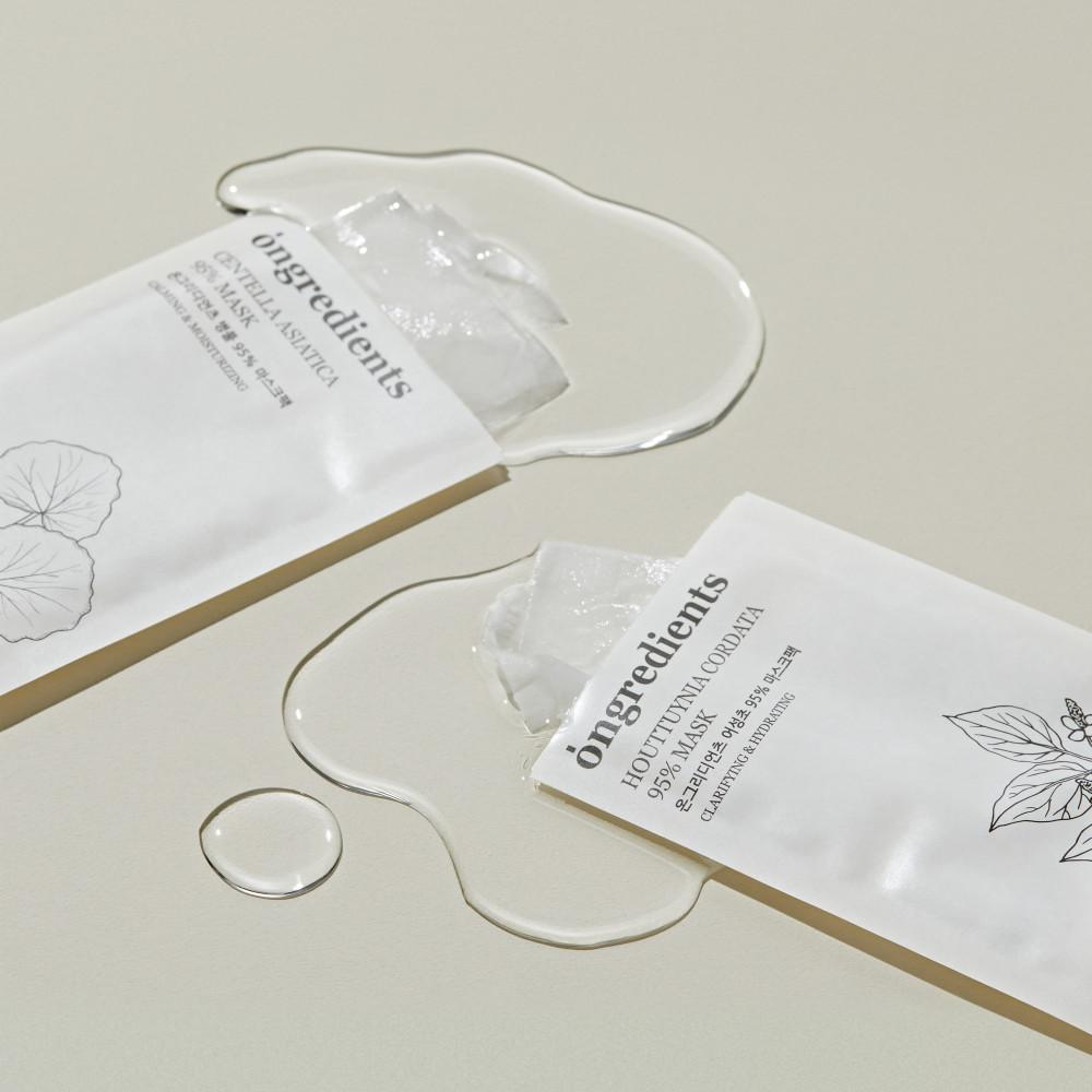 [밀착보습]온그리디언츠 어성초추출물 병풀추출물 마스크팩 5ea