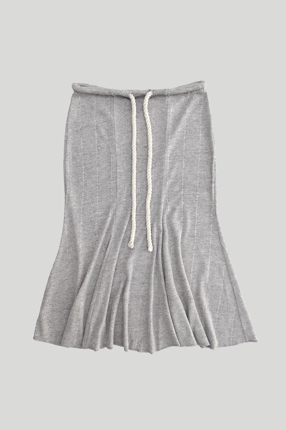 [STILL LETHARDY] ROPE FLARE SKIRT