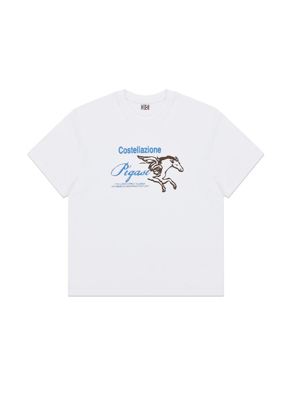 Pegasus Oversized Tee UNISEX White