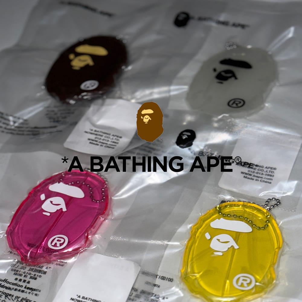 베이프 키링 에이프 코인 케이스 동전 지갑 열쇠고리