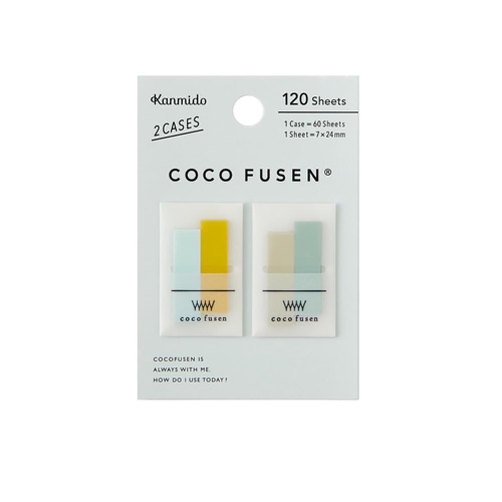 칸미도 필름점착메모지 COCO FUSEN 미니 마가렛 S (8006)