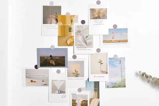 홈카페 인테리어 벽 꾸미기 장식 소품 예쁜 감성 포토 사진 데코 엽서 30장 세트