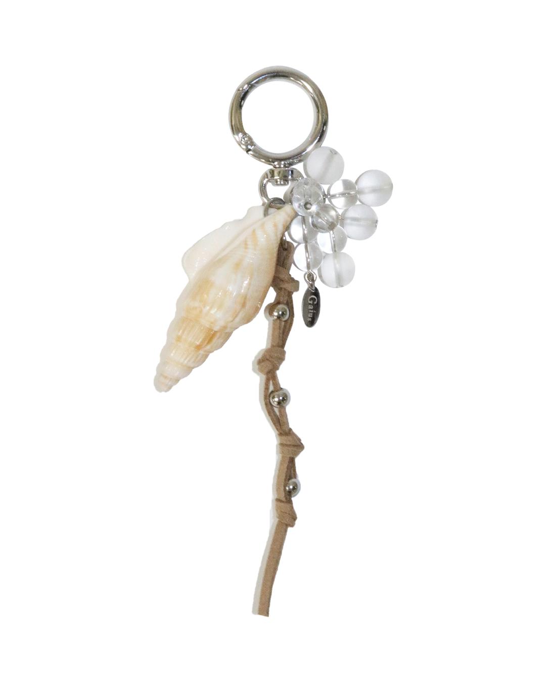 파도의 포말 keyring (beige)