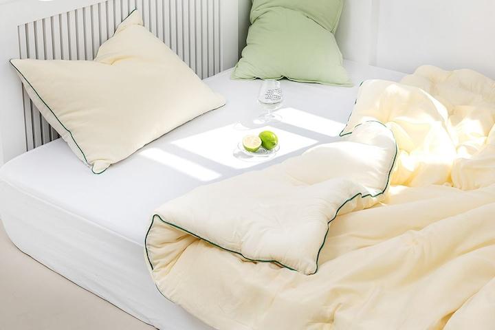 마카롱 텐셀 렌징모달 체온조절 사계절 이불베개세트 SS/Q 6컬러