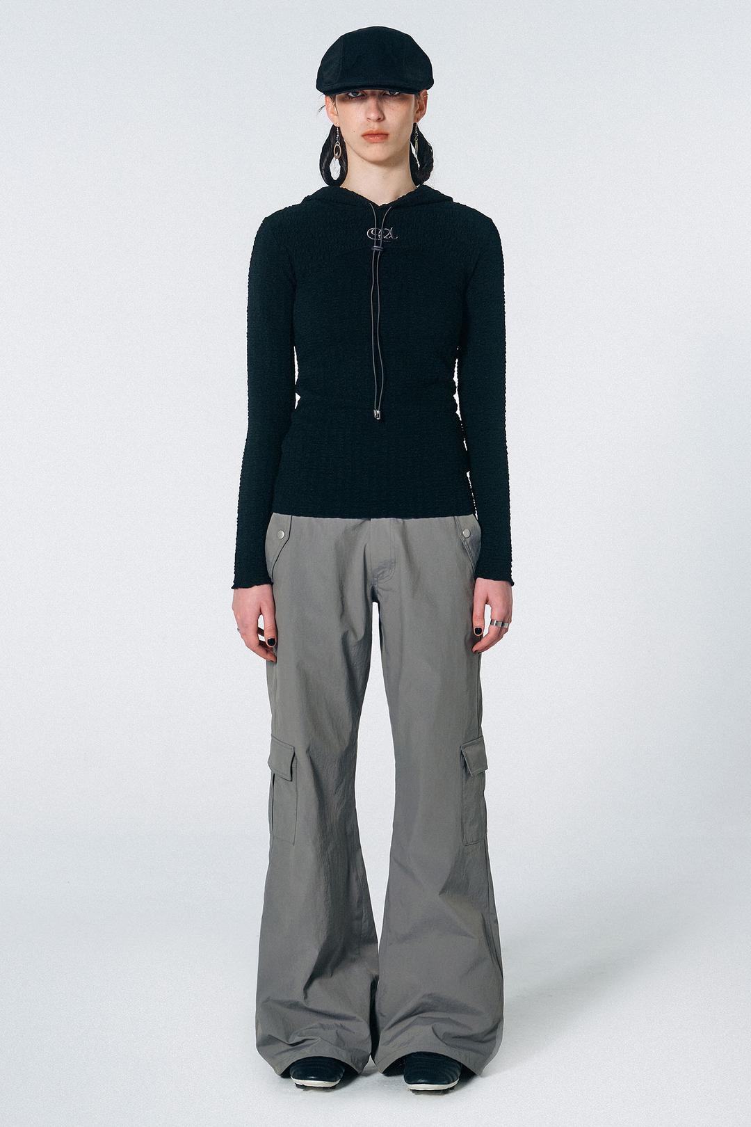 Bootscut Cargo Pants Gray