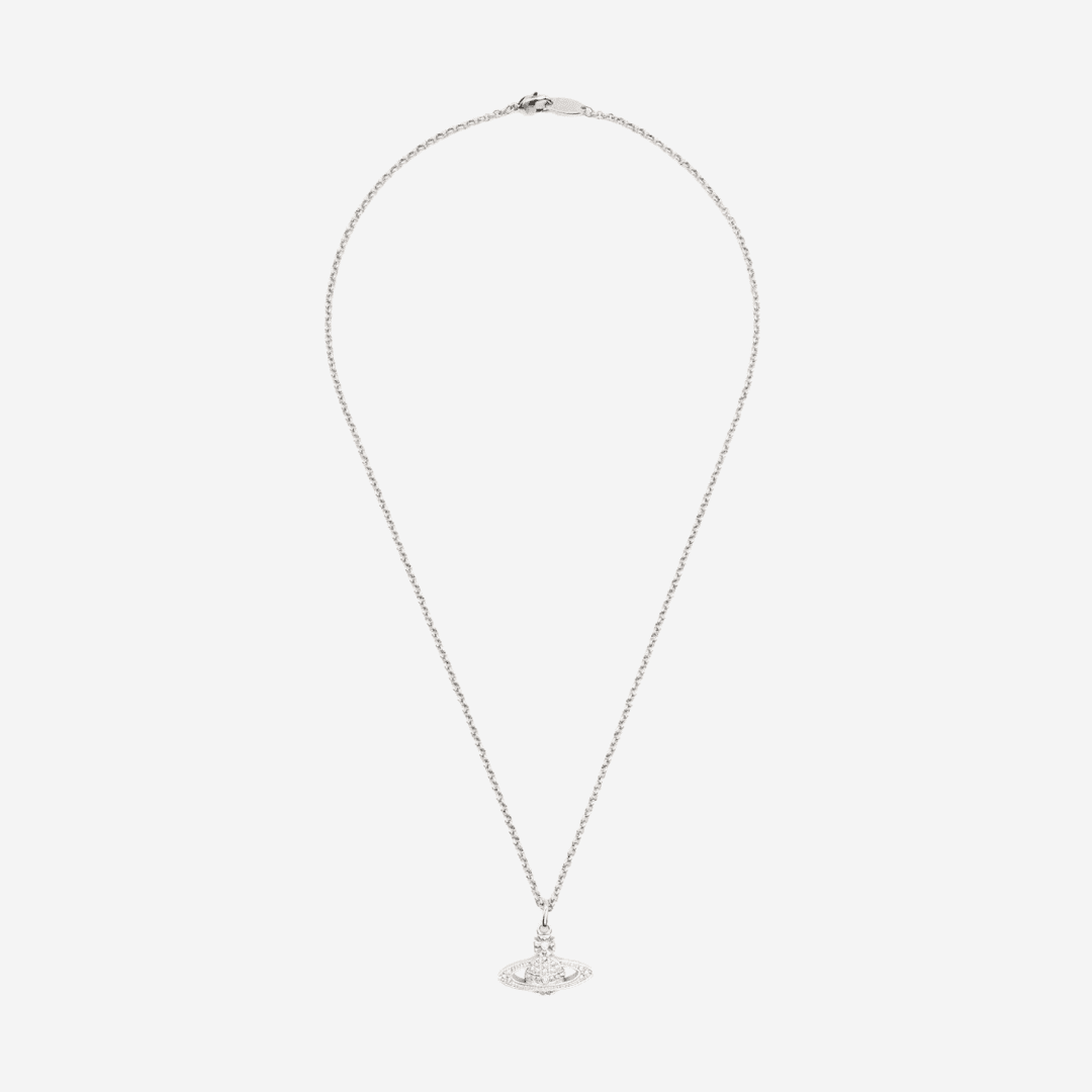 Vivienne Westwood Mini Bas Relief Pendant Silver