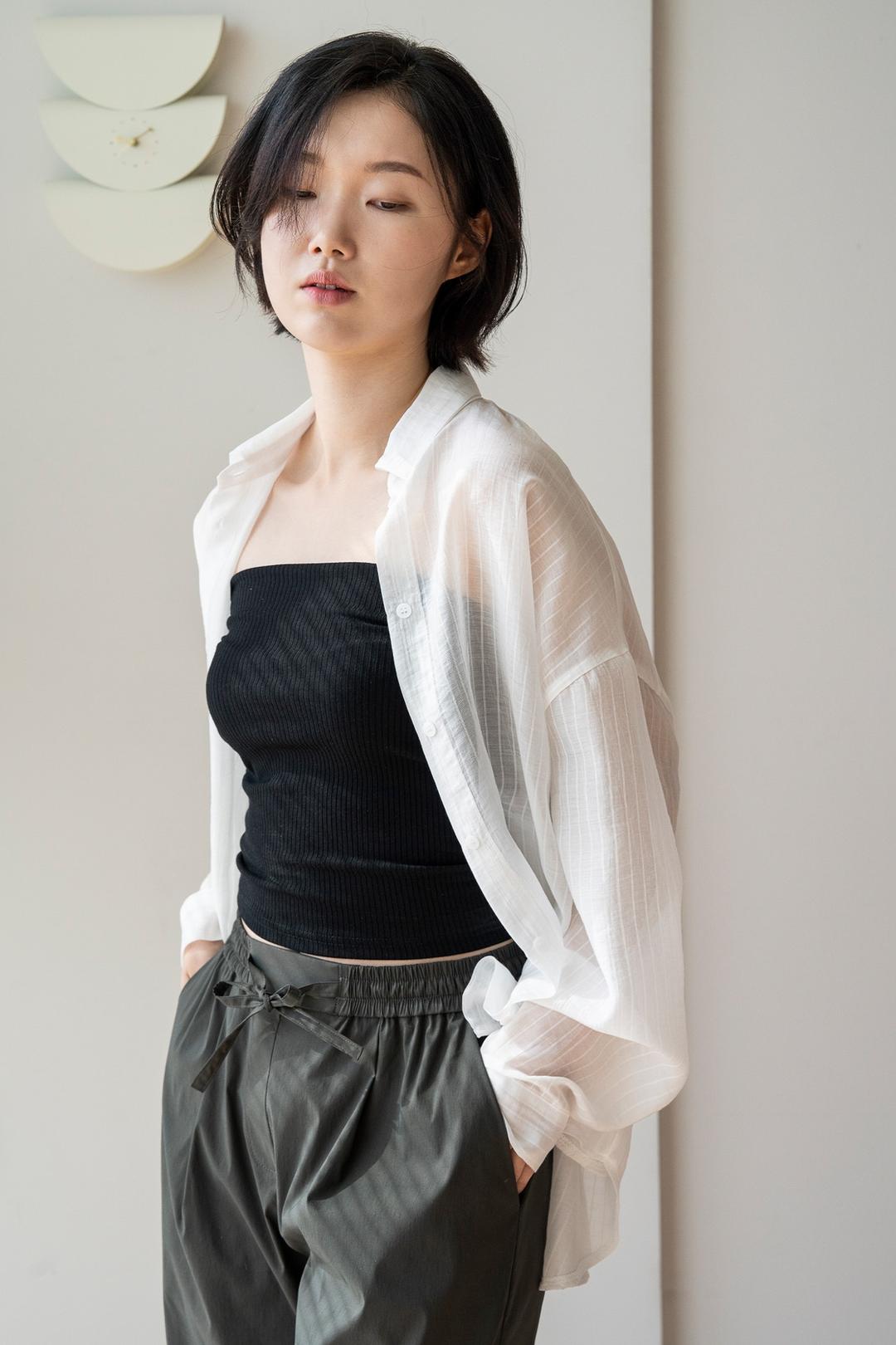 [간소포장 / 무료배송] 사란타 셔츠(컬러2종)