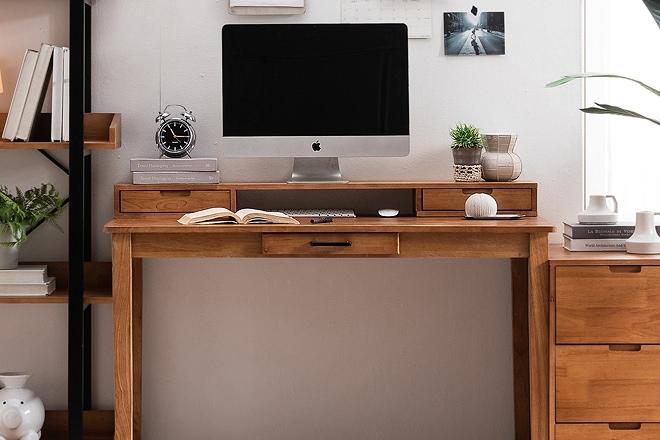 [할인쿠폰]헤나 원목 컴퓨터 책상 세트 A 1200