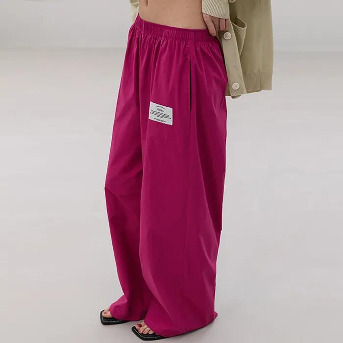 (Uni) Vivid One-mile Pants Magenta pink