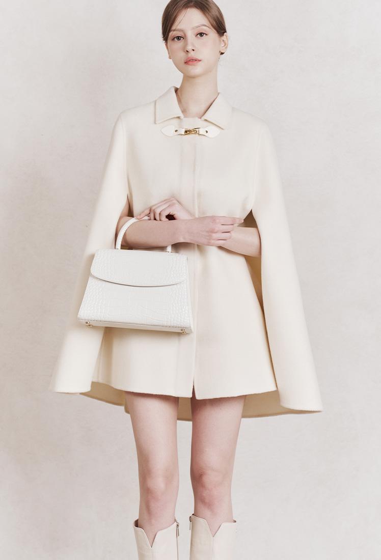 Merry Shawl Coat (Ivory)