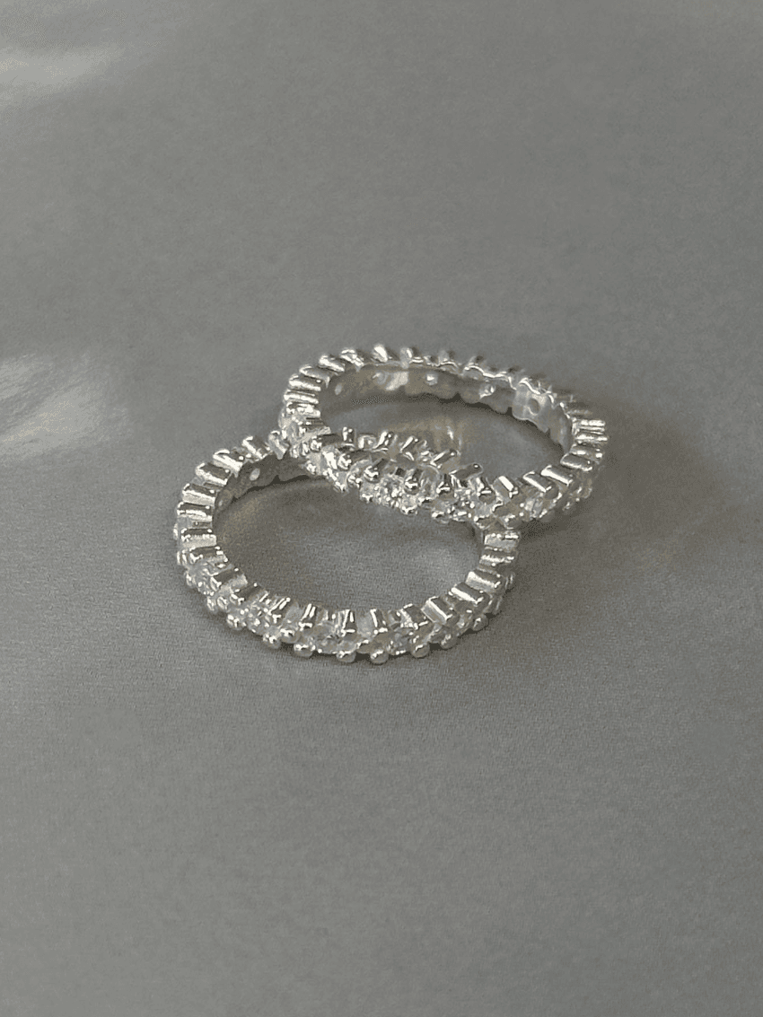 (925silver) Baby ice ring
