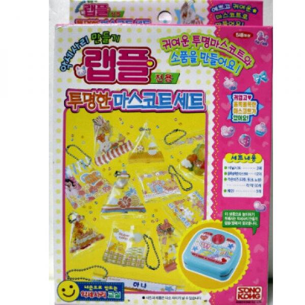 랩플 투명한 마스코드세트