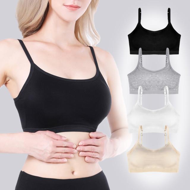 모달 노와이어 브라렛 국산 순면 스포츠 브라 편한 수면 브라탑 여름