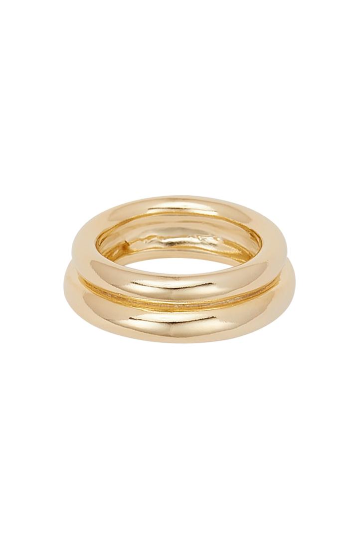 Double donut ring(Gold)