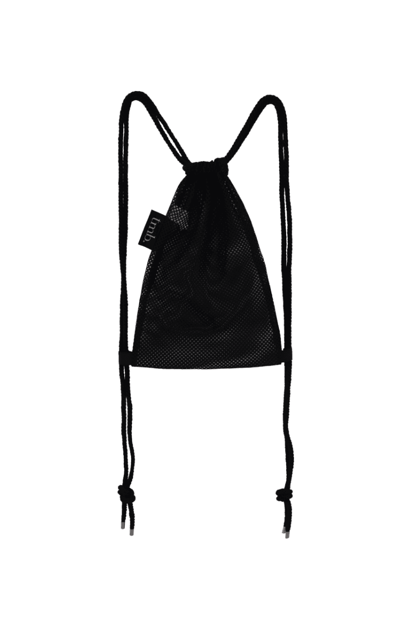 tmb String Mesh Back Pack [ Black ]