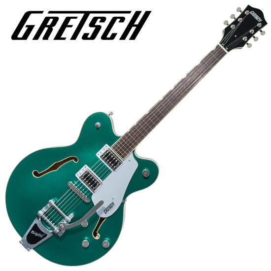 [Gretsch] G5622T - Georgia Green 그레치 더블컷 세미 할로우 바디, 챔버센터블럭