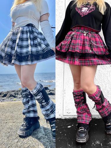 [2color] 베리베리뮤우뮤우 체크 스커트