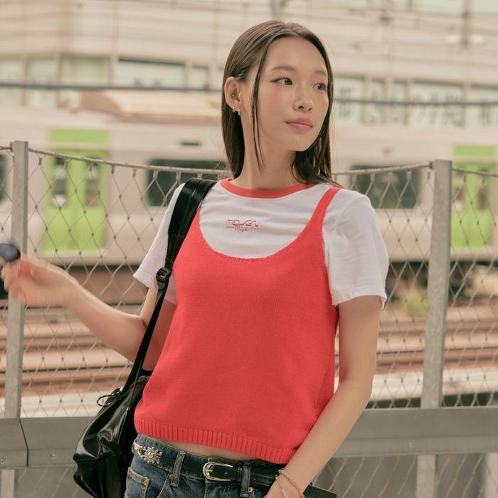 뮤즈 링거 티셔츠 RD (MWYSWF911RD)