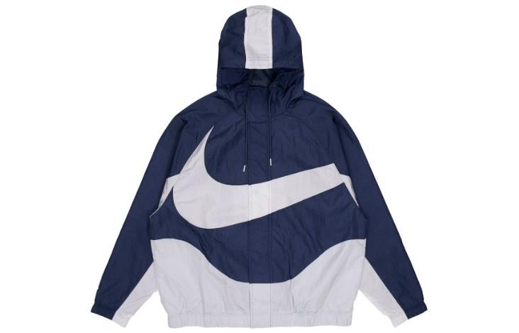 나이키 스우시 우븐 라인드 바람막이 재킷 DD5968-437