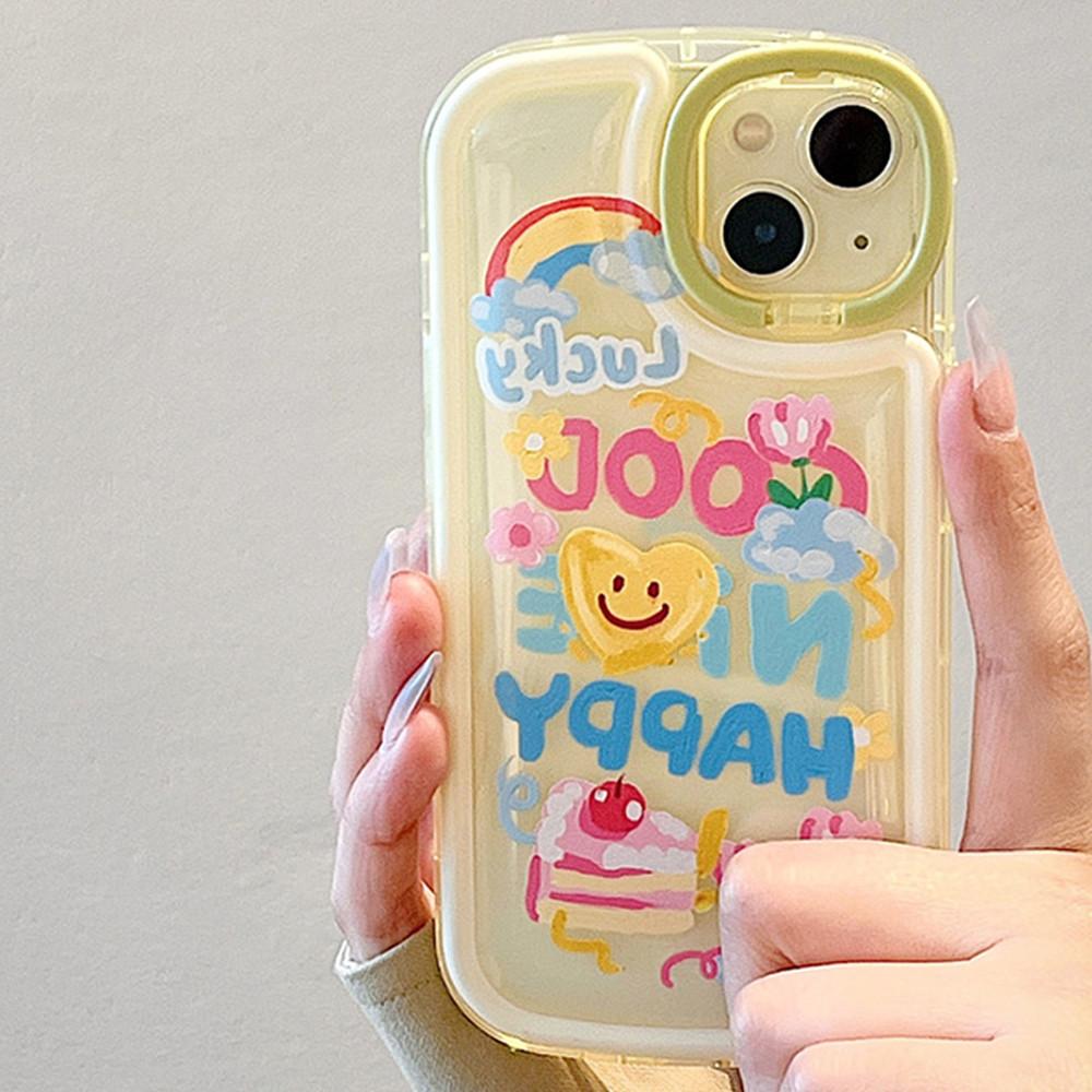아이폰 쿠션 레터링 힙한 감성 케이스 카메라 보호 거치 아이폰케이스사이트