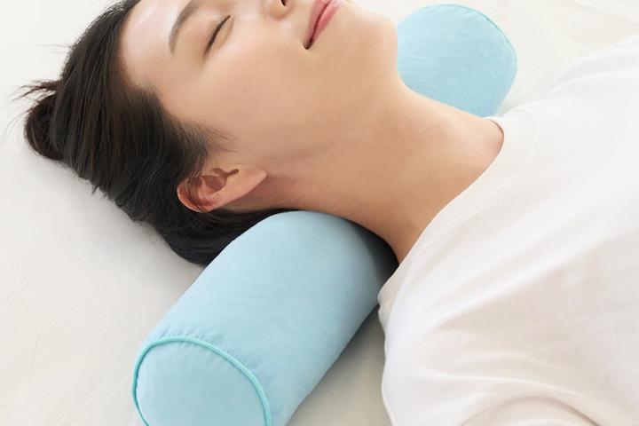 정국이 사용한 경추 목침베개 메밀 편백