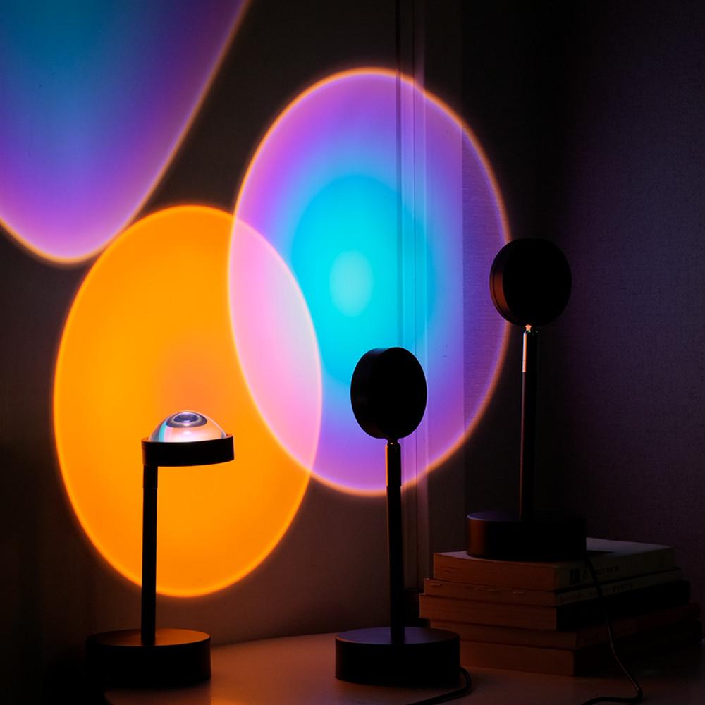 신제품 USB타입 컬러풀 선셋조명 일몰 발리조명 석양 무드등