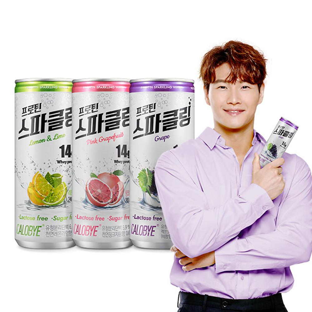 칼로바이 프로틴 스파클링 단백질 보충제 무설탕 탄산음료