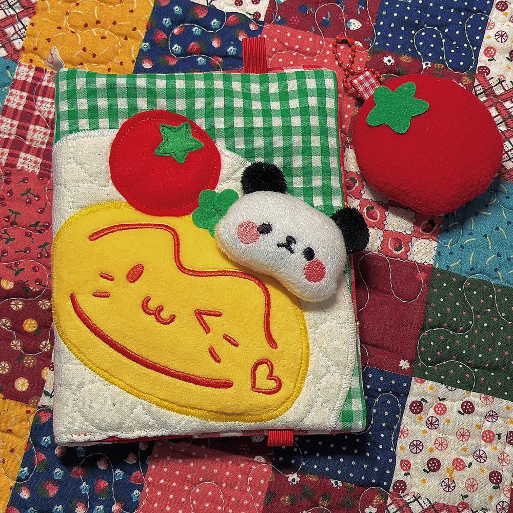 페어리룸 Omurice Panda Book Cover 오므라이스 판다 북커버 a6