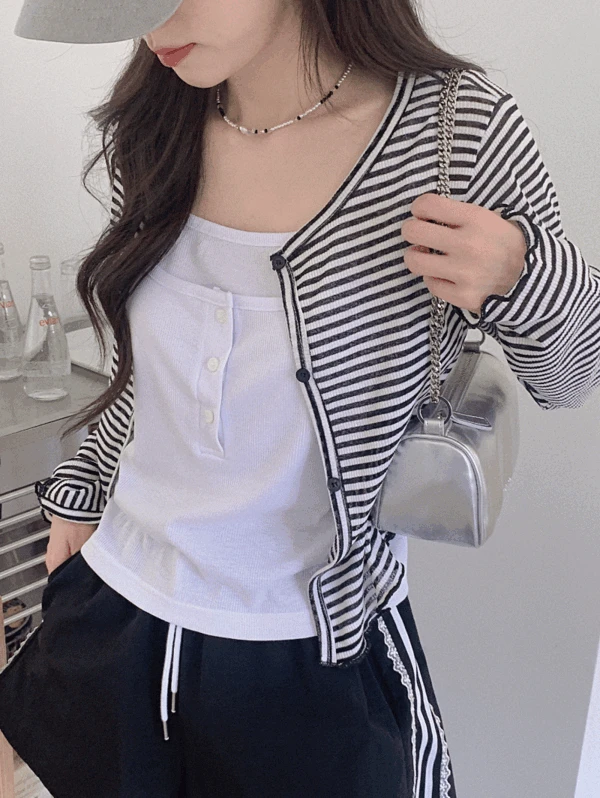카빈 레이어드 루즈핏 나시
