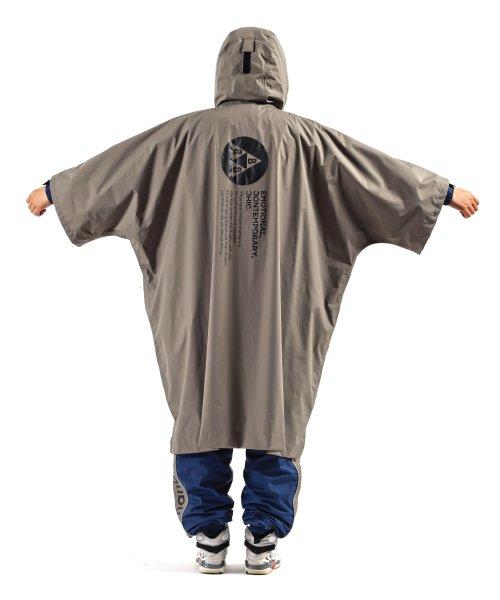 [방수]BBB Rain Poncho 레인 판초우의 / Gull Gray