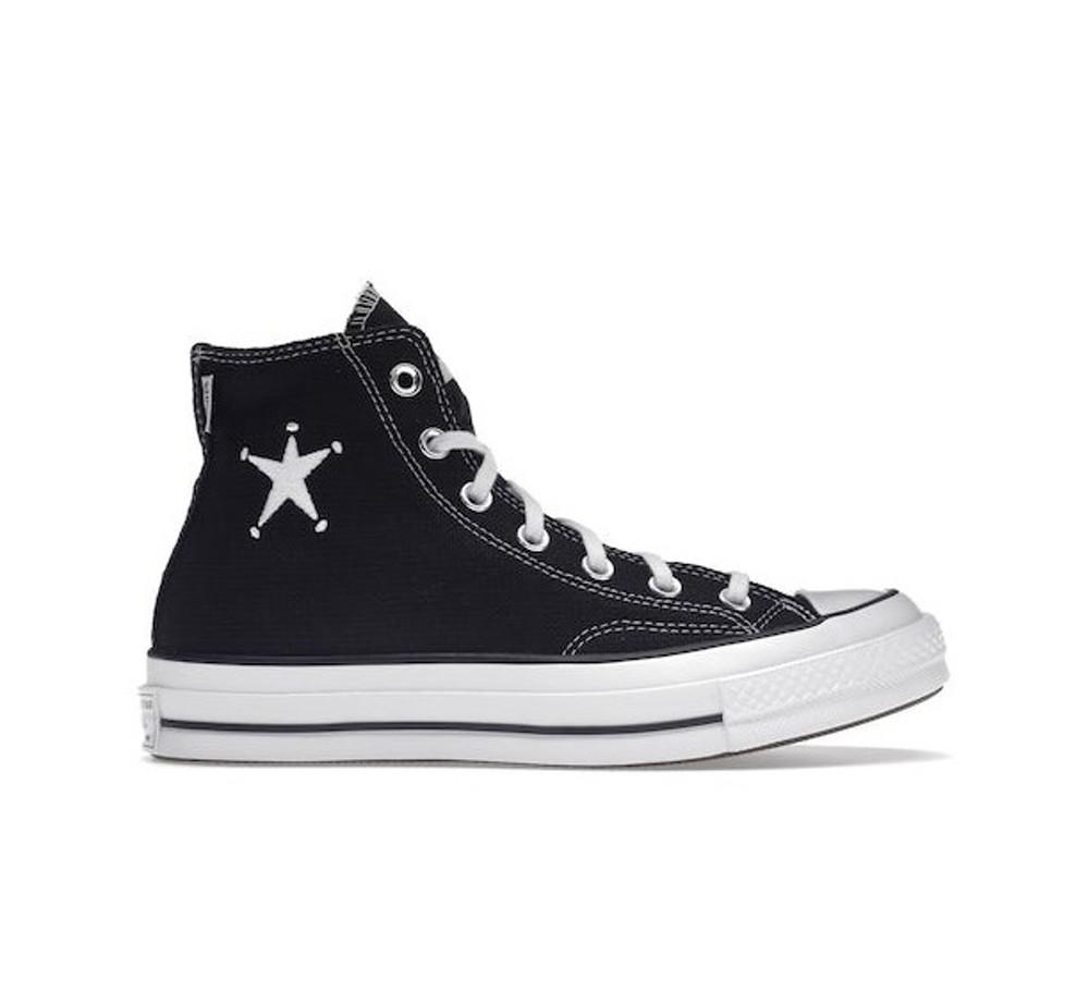 컨버스 x 스투시 척 70 하이 블랙 Converse x Stussy Chuck 70 Hi