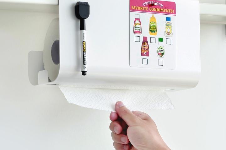 특허받은 원조 키친타올걸이 4+1 기능 마그넷홀더 갑티슈 + 뽑아쓰는키친타올 강력추천