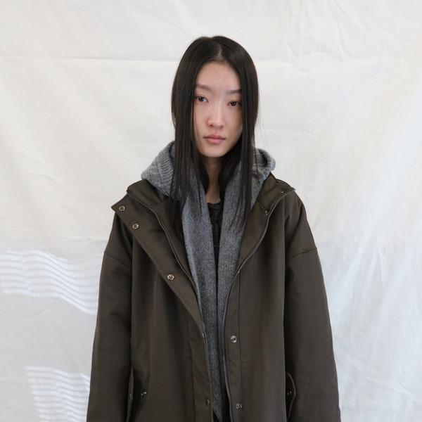 [2/11 순차출고] Oversized Safari Padding Jumper (Khaki)