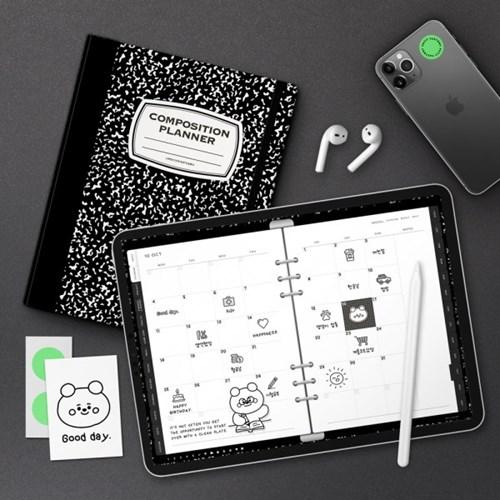 [만년형] 컴포지션 6공 다이어리 굿노트 아이패드 속지